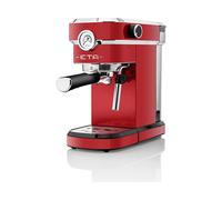MACCHINA CAFFÈ MANUALE ETA Storio, Compatibile con Caffè macinato, Pressione pompa 20 bar, Potenza 1350 W, Serbatoio acqua 750 ml, Disattivazione automatica, rosso