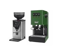 MACCHINA CAFFÈ MANUALE GAGGIA Classic E24 Premium Set RI9481 - Pressione pompa 15 bar, Compatibile con Caffè macinato, cialde sistema E.S.E., Pressione pompa 15 bar, Potenza 1200 W, Serbatoio acqua 2,