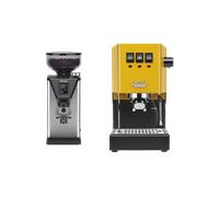 MACCHINA CAFFÈ MANUALE GAGGIA Classic E24 Premium Set RI9481 - Pressione pompa 15 bar, Compatibile con Caffè macinato, cialde sistema E.S.E., Pressione pompa 15 bar, Potenza 1200 W, Serbatoio acqua 2,