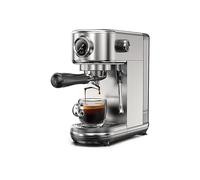MACCHINA CAFFÈ MANUALE HIBREW H10B, Pressione pompa 20 bar, Potenza 1350 W, Serbatoio acqua 1,3 l, argento