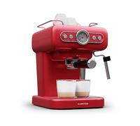 MACCHINA CAFFÈ MANUALE KLARSTEIN 10045423, Compatibile con Caffè macinato, Pressione pompa 19 bar, Potenza 950 W, Serbatoio acqua 1,2 l, Rosso