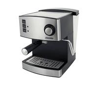 Mesko MS 4403 Macchina per Caffè Espresso Manuale 15 Bar, 1,6 L, Montalatte, Scaldatazze, 850W, Argento
