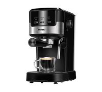 MACCHINA CAFFÈ MANUALE MPM MKW-13M, 1200 ml, Compatibile con Caffè macinato, Pressione pompa 15 bar, Potenza 1470 W, Serbatoio acqua 1200 ml, Disattivazione automatica, Nero, Argento