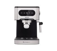 MACCHINA CAFFÈ MANUALE SOGO CAF-SS-5667, Compatibile con Caffè macinato, Pressione pompa 20 bar, Potenza 1350 W, Serbatoio acqua 1,25 l, Disattivazione automatica, Nero, Acciaio inox
