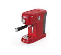 MACCHINA CAFFÉ MELCHIONI FAMILY AROMATICA PLUS, Compatibile con Macinato, Cialde e Capsule, Pressione pompa 15 bar, Potenza 1100 W, Serbatoio acqua 1,2 l, Rosso