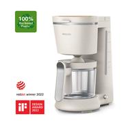 PHILIPS - Eco Conscious Edition HD5120/00 macchina caff americano, Satinato bianco