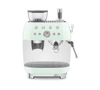 MACCHINA CAFFÉ SMEG EGF03PGEU, Compatibile con Grani e macinato, Pressione pompa 15 bar, Potenza 1650 W, Serbatoio acqua 2,4 l, VERDE