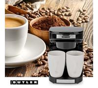 Macchina Caffe' solubile stile americano con due tazze incluse