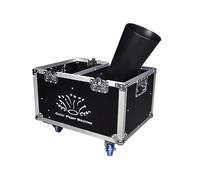 Macchina cannone lancia coriandoli professionale Macchina for coriandoli con tubo da 4 metri Cannone for coriandoli Spara a 10 metri Macchina for CO2 Flight case Pacchetto Interruttore gas di controll