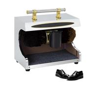 Macchina commerciale automatica della lucidatura delle scarpe di induzione con le spazzole lucidate morbide adatte per la famiglia, l'hotel, la lucentezza ad alte prestazioni della banca (C)