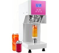 Macchina commerciale completamente automatica del sigillatore della lattina con l'esposizione di LED per le lattine dell'ANIMALE DOMESTICO e dell'ANIMALE DOMESTICO, sigilla il diametro di 55mm