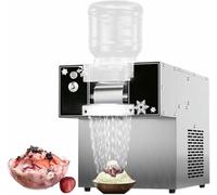 Macchina commerciale del fabbricatore di ghiaccio del fiocco di neve, frantoio del rasoio da banco dell'acciaio inossidabile per il ristorante, supermercato, snack bar, caffetteria, attrezza