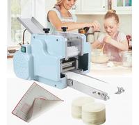 Macchina commerciale per la pelle di gnocchi, creatore elettrico per involucri, macchina per la lavorazione della pasta rotonda con cuscino facciale/60 pezzi/min (90 mm)