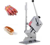 Macchina commerciale per sigillare salsicce a forma di U, tagliatrice automatica e legatrice per imballaggio alimentare con 4500 fibbie incluse