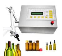 Macchina compatta per il riempimento di liquidi con controllo a microcomputer, ugello antigoccia e tubo in silicone per acqua, olio, profumo e altro ancora.