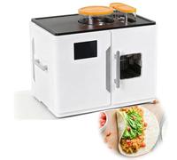 Macchina completamente automatica for Roti Maker, produce 8 focacce chapati, tortilla, pancake e pita contemporaneamente, facile operazione con un solo tocco for una perfetta farina indiana