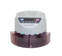 Macchina Conta Banconote, Bill Counter Machine blu moneta moneta Valore moneta Streccione euro Coun for le monete del mercato europeo Contare la macchina con 8 tubo di denaro(Malaysia)