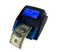 Macchina Conta Banconote, Handy Mix Banknote che rileva la macchina Mini Detector Bill Detector for il rilevatore di denaro for USD/GBP/Euro Rilevatore di cassa con batteria(Noir)