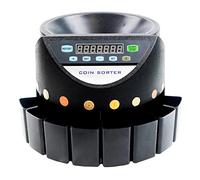 Macchina Conta Banconote, La macchina for il conteggio di Sorter con moneta con UV/Mg/IR/DBL/HLF/CHN Contatore di monete euro di rilevamento contraffatto di 300 pezzi/min automatico elettronico 45W