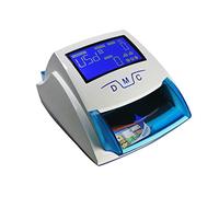 Macchina Conta Banconote, Mini banconota pratica UV/mg Rilevare la macchina falsa euro note rilevatore di bollette for le bollette for USD/EUR Rilevatore di cassa con batteria(Szary)