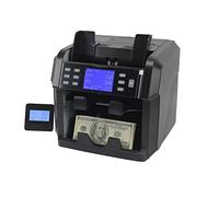 Macchina Conta Banconote, Numero di serie di moneta con banco di denaro Lettura a valore misto Sorter con banco denominazione Streccione di denaro falso con stampante incorporato con LCD Schermo