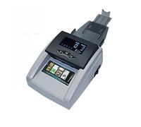 Macchina Conta Banconote, Uso del rilevatore di denaro UV/mg Controllo automatico for l'euro/GBP/CHF/Rublo/RMB, può aggiungere un rivelatore a più Currenze(Noir)