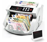 Macchina Conta Soldi Rilevatore Di Banconote False Con Doppio Display Led, Porta