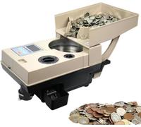 Macchina contatore e classificatore di monete CS-200, Tolva 2000/3000, classificazione elettronica pannello controllo