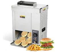 Macchina Cottura Panini Verticale Elettrica 2000W, Tostapane Commerciale Automatico Per Hamburger, Riscaldamento Rapido, Controlli Semplici, 1400 Fette/Ora Per Food Truck
