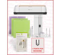 MACCHINA CRICUT MAKER (2007002) + STARTER KIT PUNTE PER CORDONATURA E INCISIONE
