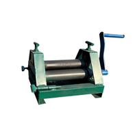 Macchina crimpatrice per tubi ad alta pressione Piegatrice manuale fai-da-te, piegatrice for tubi in metallo morbido, macchina for tubi a rulli rotondi domestici(B)