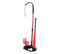 Macchina da Allenamento Ergonomica per Baseball per Bambini 3 in 1 con Lancio Automatico per Giochi All'aperto al Coperto Plastica Resistente