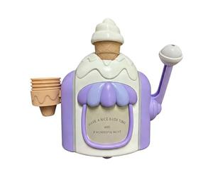 Macchina da bagno con - Giocattolo da doccia d'acqua per gioco simbolico - Generatore di bolle per il bagno, per giocare al coperto, piscina o doccia, bambini e ragazze 4 anni