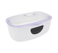 Macchina da bagno di paraffina, 230 W, con touch screen LED, bagno elettrico di cera da 4000 ml, regolabile da 45 a 75 °C, per mani e piedi (viola)