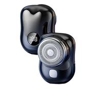 Macchina da barba portatile ricaricabile USB per uomo Rasoio per barba viso bagnato a basso rumore