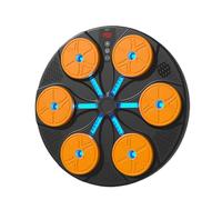 Macchina da boxe musicale con 8 modalità per esercizi e pratica | Macchina da boxe musicale per adulti con luce RGB, montaggio a parete, per donne e adulti, allenamento a casa, ufficio