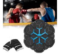 Macchina da boxe musicale intelligente montata a parete Bluetooth Fun Punch Boxing Training Target Punzonatura Pods Fitness per la casa