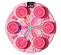 Macchina da boxe musicale, Macchina da boxe per bambini 5 velocità 2 modalità Musica con luci a LED, Allenatore di pugni con punteggio con guanti per esercizi a casa 13, 8x13, 8x1, 6 pollici Stile 2