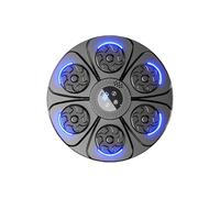 Macchina da boxe musicale per bambini, attrezzatura elettronica interattiva per allenamento intelligente, tappetino da boxe da parete, per allenamento, allenamento, calcio, adulti, ragazzi