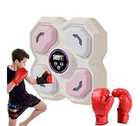 Macchina Da Boxe Musicale Per Bambini | Attrezzo Intelligente Per Allenamento Indoor,Macchina Per Boxe Musicale Elettronica | Per Adolescenti Figli Famiglia Amici Adulti Ragazze