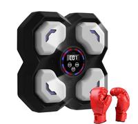 Macchina Da Boxe Musicale Per Bambini, Strumento Intelligente Per Allenamento Domestico, Allenatore di Boxe Musicale da Parete, Per Adolescenti Figli Famiglia Amici Adulti Ragazze