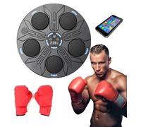 MACCHINA DA BOXE RITMO MUSICALE BOXING MACHINE BLUETOOTH GUANTI PUGILATO GUANTON
