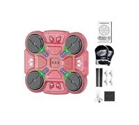 Macchina da boxeper bambini - Allenatore di pugni musicali da 30x27 cm, ricaricabile tramite USB wireless, bersaglio interattivo da parete per migliorare il fitness dei riflessi | Giocattolo da boxe