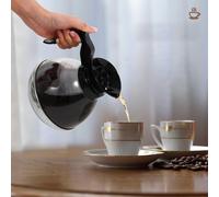 Macchina da caffÃ¨ da 1,2 QT senza BPA con manico ergonomico e beccuccio a tenuta