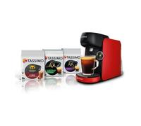 Macchina da caffè + 3 pacchi di T-discs - BOSCH - TASSIMO FINESSE TAS163E - 1400 W - 0,7 L - Multi-bevande - IntensityBoost - Nero - Nouvo