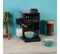 Macchina da caffè 5 in 1 CHiATO coffeePLAY con macinacaffè e sistema latte - Nero