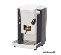 Macchina da Caffè a Capsule Faber Piccola Slot Basic Nero Bianco - Pressacialda in Ottone - Struttura in Metallo e Policarbonato - Nouvo