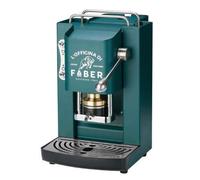 FABER MACCHINA DA CAFFE' A CIALDE PRO DELUXE BRITISH GREEN CROMATO**PUOI PAGARE ANCHE ALLA CONSEGNA!!!**