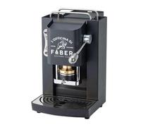 Faber Pro Deluxe ESE Pad Espressomaschine Matt Black & Chrom 8059513690972