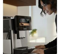 Macchina da caffè automatica Siemens EQ900 Plus iAroma TQ927EZ3 - Argento